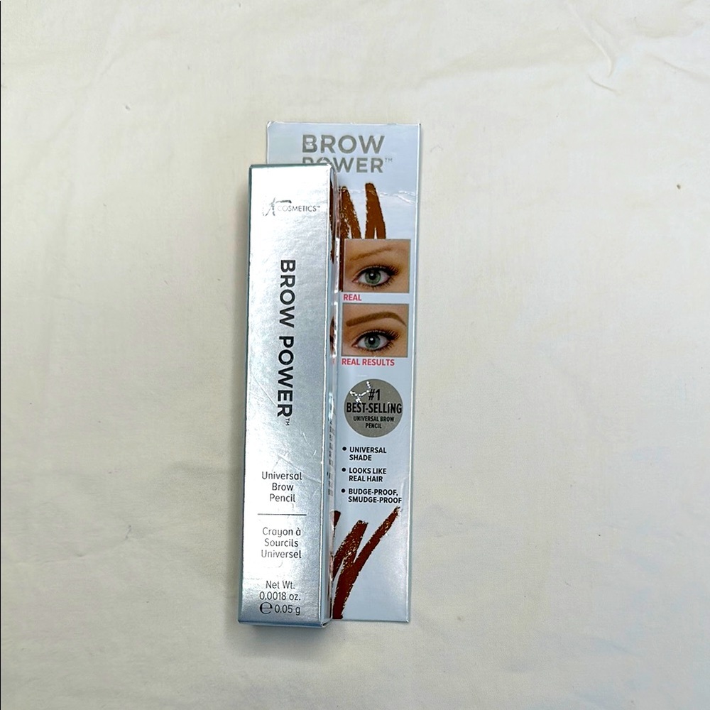 BRAND NEW IN BOX IT Cosmetics Brow Power Universal Brow Pencil - UNIVERSAL TAUPE